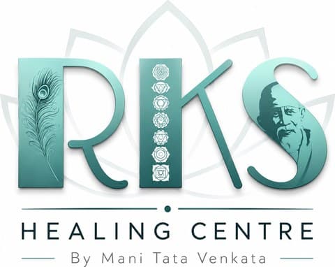 RKS Healing Centre by Mani Tata Venkata, trademarked logo